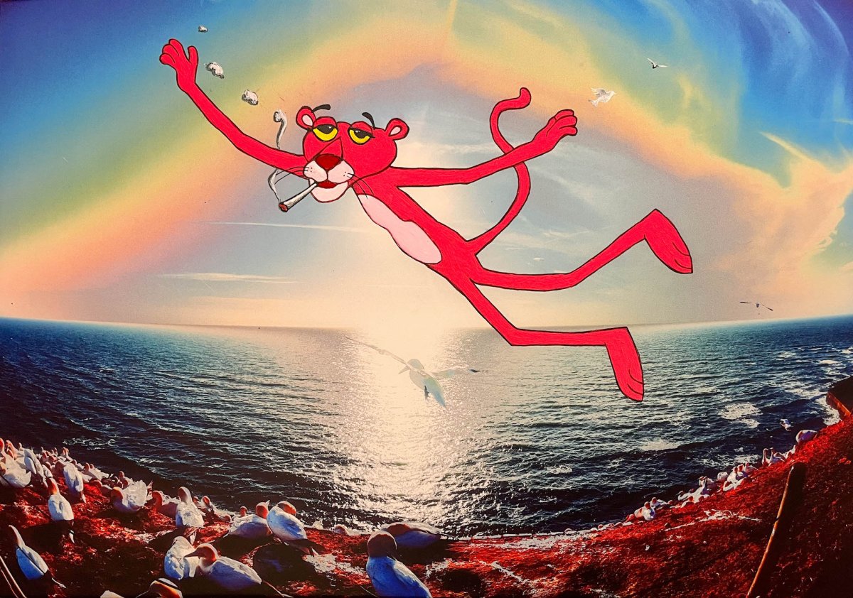 hangover-auf-helgoland-peace-claudiatejeda-popart-streetart-urbanart-galerie-hamburg-popstreetshop-annas-art-affair-helgoland